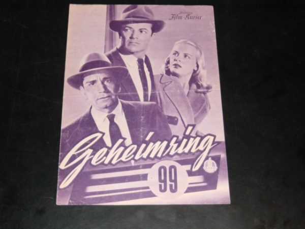 2504: Geheimring 99, Cornel Wilde, Richard Conte,