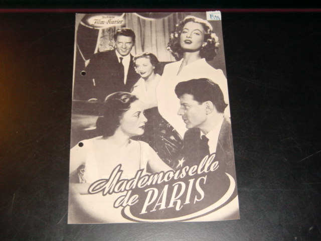 2623: Mademoiselle de Paris, Giselle Pascal, J. P. Aumont,