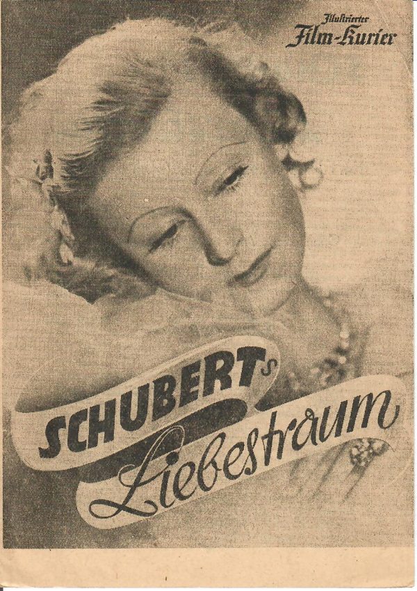 323: Schuberts Liebestraum, Lilian Harvey, Louis Jouvet,