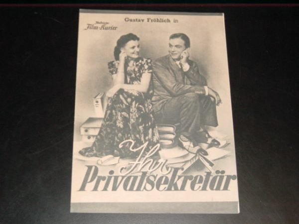 35: Ihr Privatsekretär, Gustav Fröhlich, Maria Andergast,