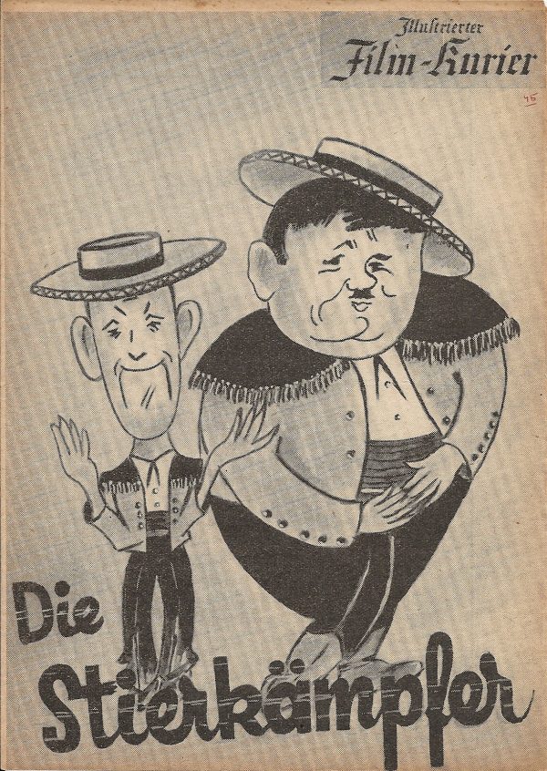 514: Die Stierkämpfer, Stan Laurel & Oliver Hardy,