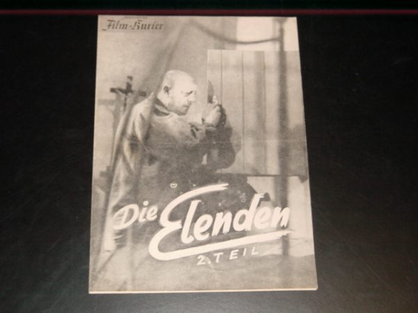 533: Die Elenden II, (Les Miserables) Harry Baur, Charles Vanel,