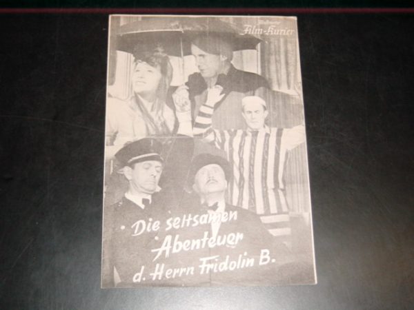 538: seltsamen Abenteuer des Fridolin B., Axel von Ambesser,