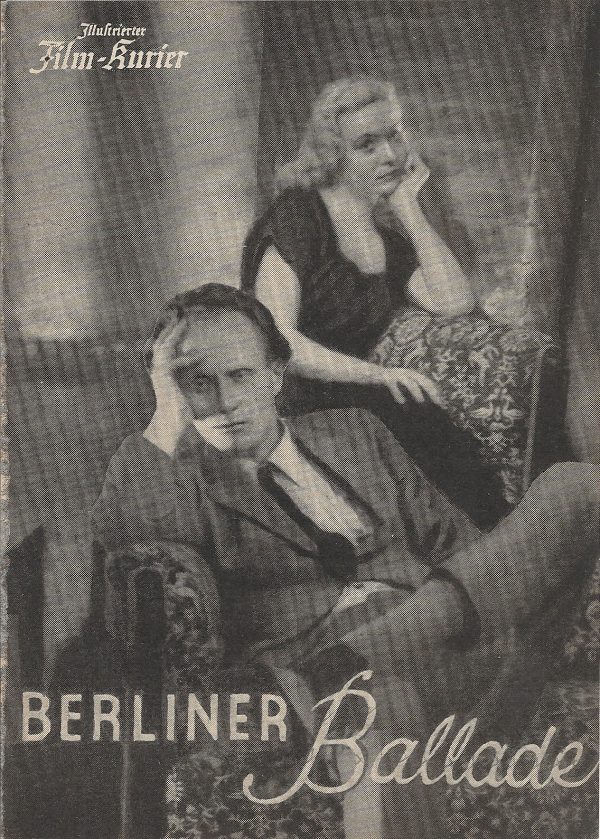 802: Berliner Ballade, Gert Fröbe, O. E. Hasse, Eric Ode,