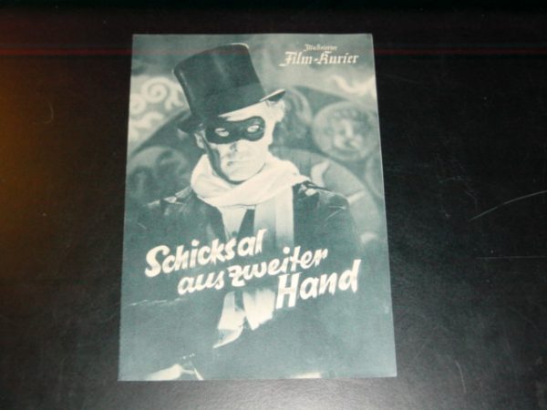 817: Schicksal aus zweiter Hand, Marianne Hoppe, Erich Ponto,