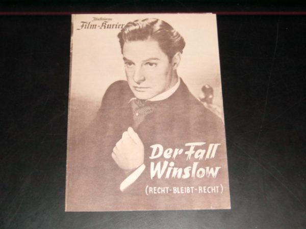 823: Der Fall Winslow, Robert Donat, Margaret Leighton,