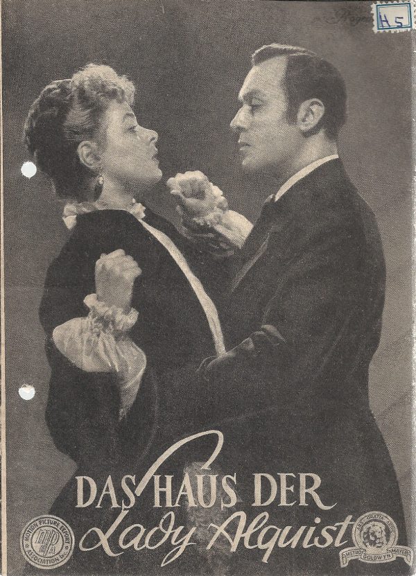 106: Das Haus der Lady Alquist ( Gaslight ) Ingrid Bergman, Charles Boyer, Joseph Cotten, May Whitty, Angela Lansbury, Barbara Everest,