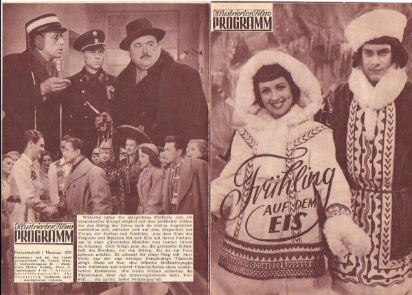 419: Frühling auf dem Eis, Oskar Sima, Hans Holt, Eva Pavlik,