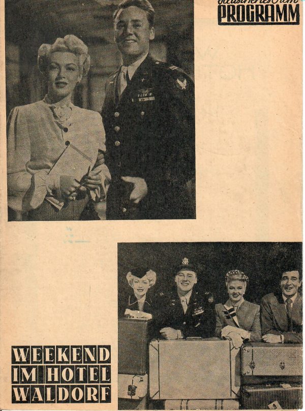 429: Weekend im Hotel Waldorf, Ginger Rogers, Lana Turner,