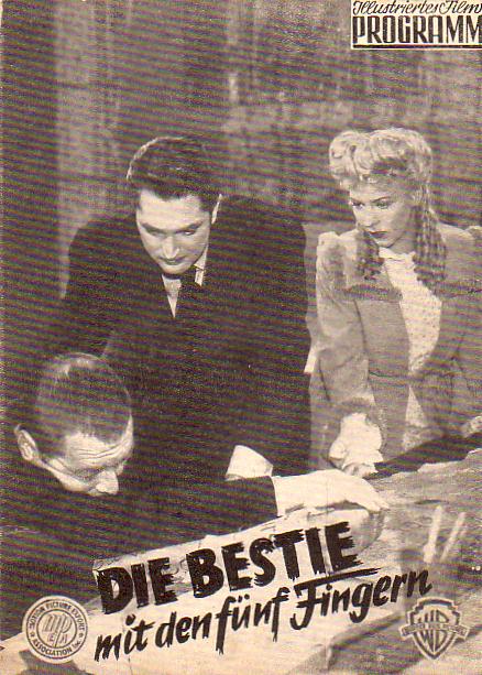 241: Die Bestie mit den fünf Fingern, Peter Lorre, Robert Alda