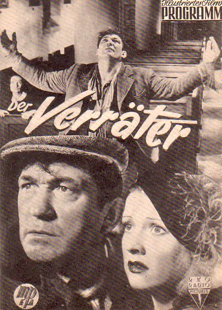 320: Der Verräter, Victor McLaglen, Preston Foster,
