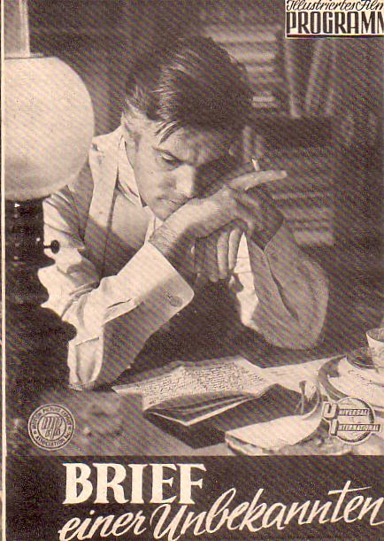 307: Brief einer Unbekannten, Joan Fontaine, Louis Jourdan,