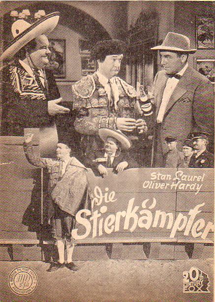 109: Die Stierkämpfer, Stan Laurel & Oliver Hardy,