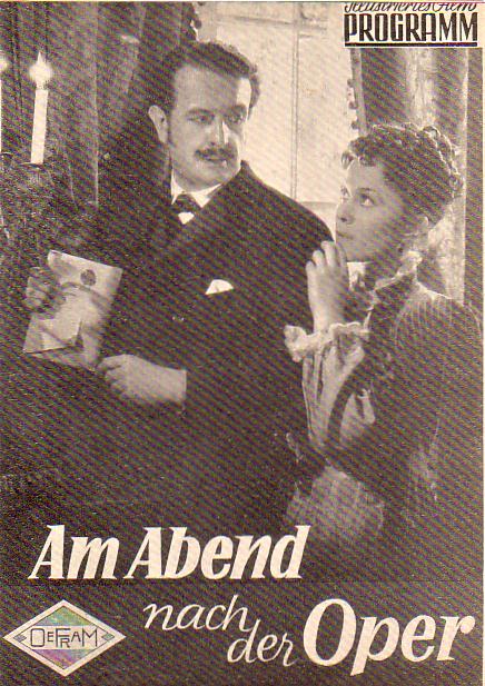 346: Am Abend nach der Oper, Siegfried Breuer, Gusti Huber,