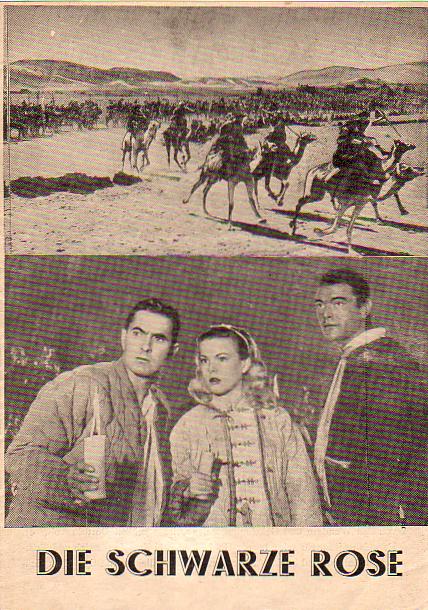 405: Die schwarze Rose, Tyrone Power, Orson Welles ( Variante 2 )