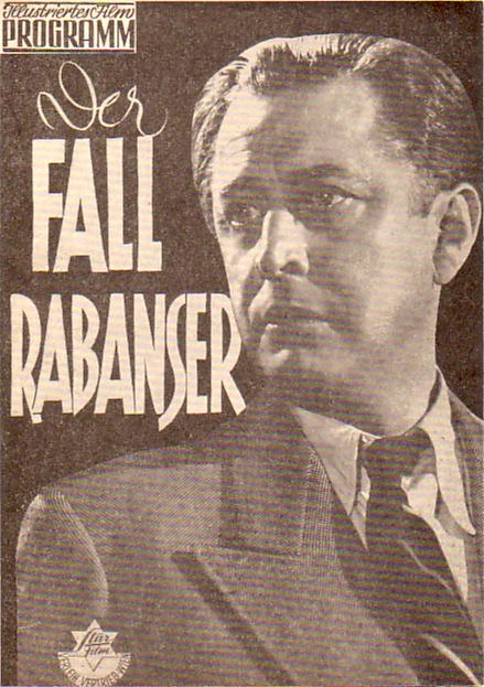 410: Der Fall Rabanser, Hans Söhnker, Paul Dahlke, Carola Höhn,