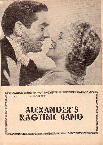 430: Alexander´s Ragtime Band, Tyrone Power, Alice Faye,