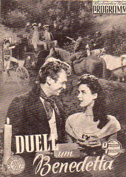 205: Duell um Benedetta, Douglas Fairbanks jr. Helena Carter,