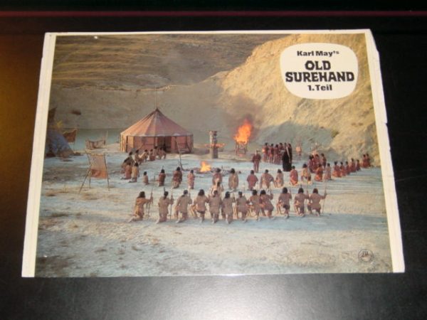 Old Surehand : Aushang: Indianer beim Lagerfeuer