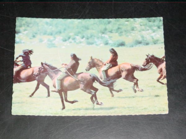 Winnetou I, E 06 reitende Indianer