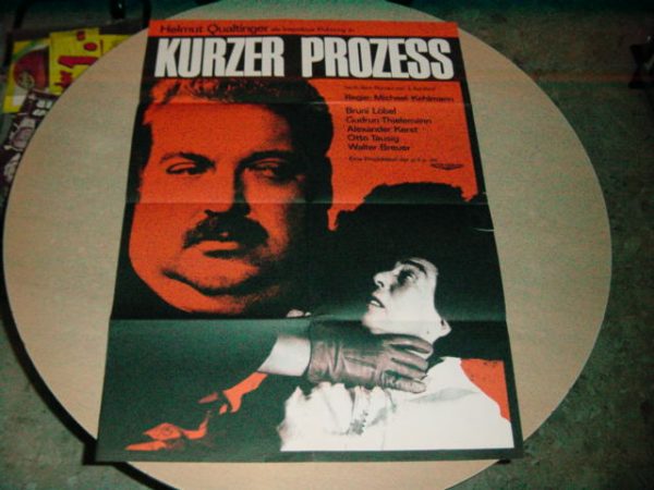 Kurzer Prozess, Helmut Qualtinger, Bruni Löbel, Otto Tausig,