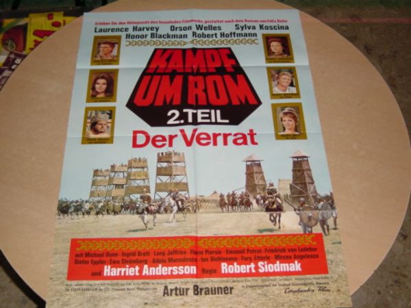 Kampf um Rom II - Der Verrat, Sylva Koscina, Orson Welles,