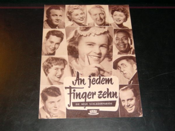 An jedem Finger zehn, Bibi Johns, Cornelia Froboess,