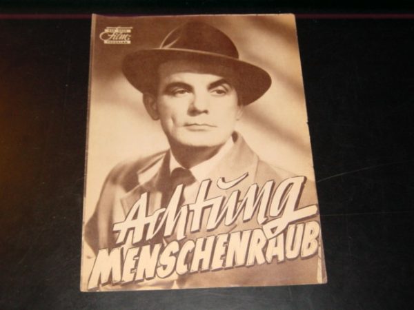 Achtung Menschenraub, George Raft, Sally Gray, C. Evans,