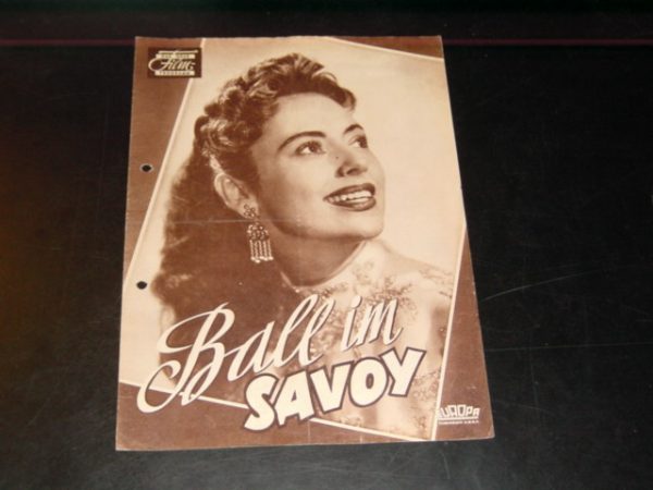 Ball im Savoy, Caterina Valente, Nadja Tiller, Bibi Johns,