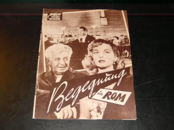 Begegnung in Rom, Paul Hörbiger, Anna Maria Ferrero,