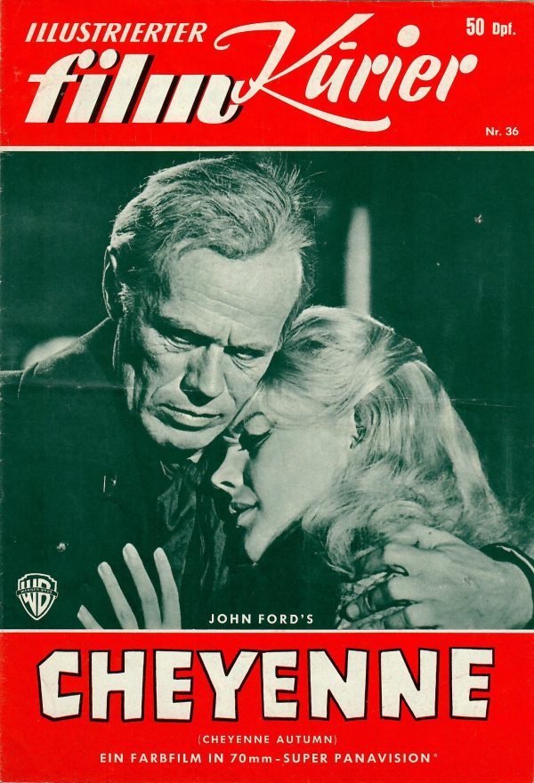 36: Cheyenne, ( John Ford ) Richard Widmark, Caroll Baker,