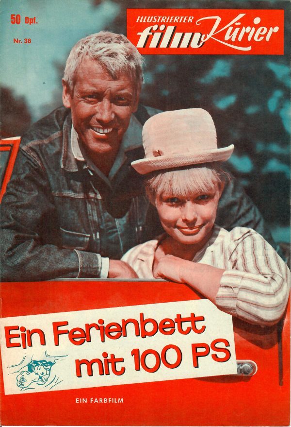 38: Ein Ferienbett mit 100 PS, Vivi Bach, Dietmar Schönherr, Ann Savo, Hans Clarin, Elma Karlowa, Gunther Philipp, Franz Muxeneder, Josef Egger, Walter Müller,