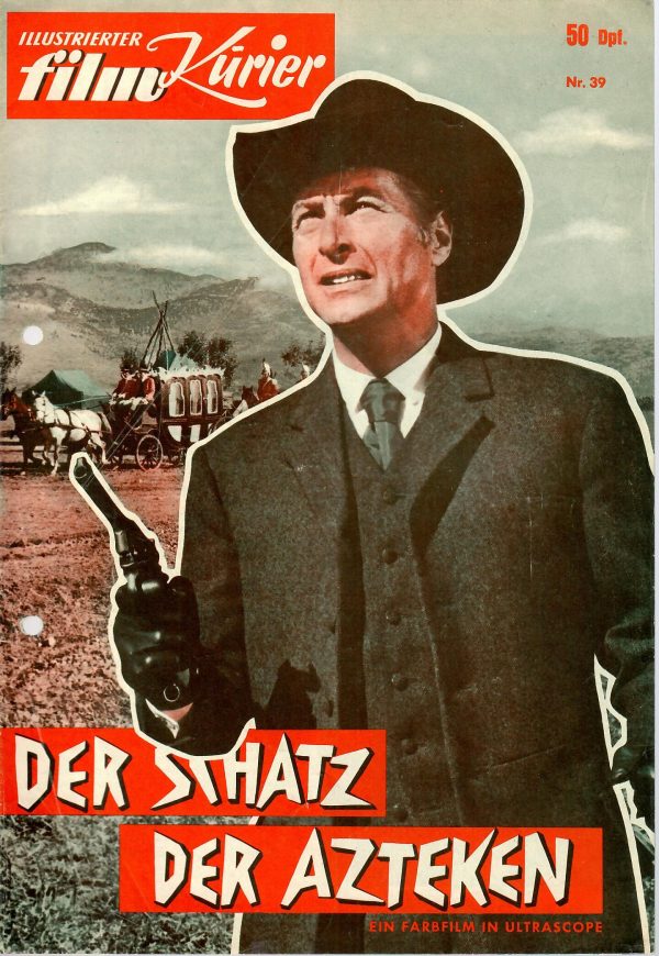 39: Der Schatz der Azteken, ( Karl May ) Lex Barker, Rik Battaglia,