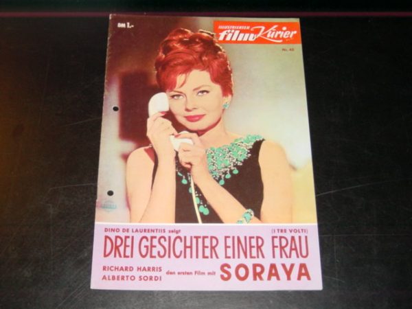 45: Drei Gesichter einer Frau, Soraya, Richard Harris,