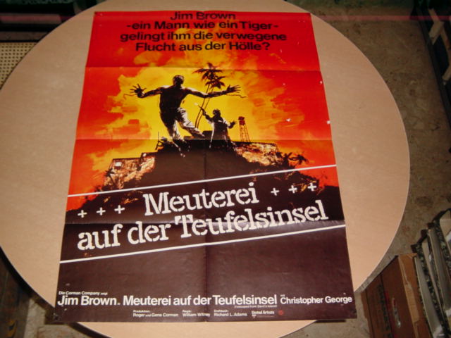 Meuterei auf der Teufelsinsel, Jim Brown, Christopher George,