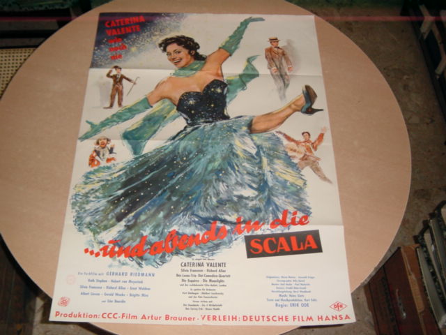.... und Abends in der Scala, Caterina Valente, Silvio Frances