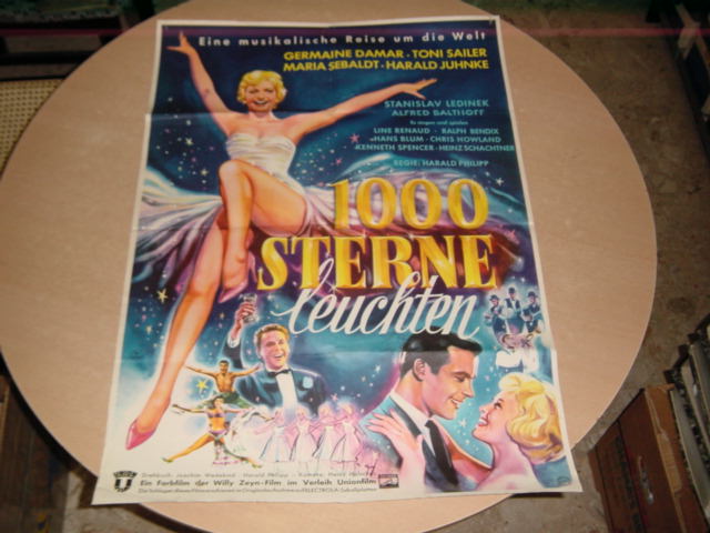 1000 Sterne leuchten, Germaine Damar, Toni Sailer,