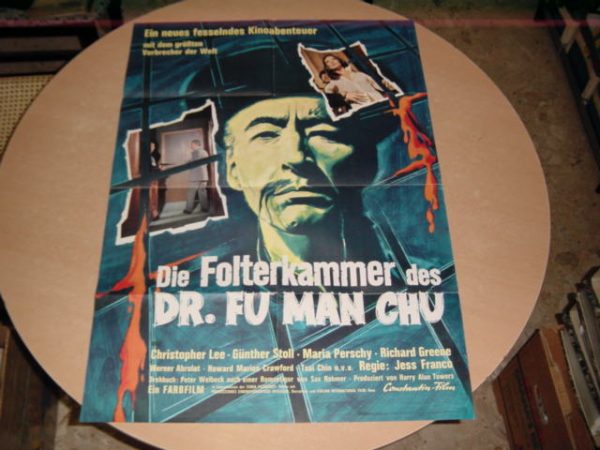 Die Folterkammer des Dr. Fu Man Chu, Christopher Lee,