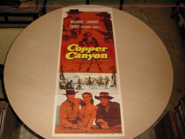 Copper Canyon, Hedy Lamarr, Ray Milland, Mona Freeman,