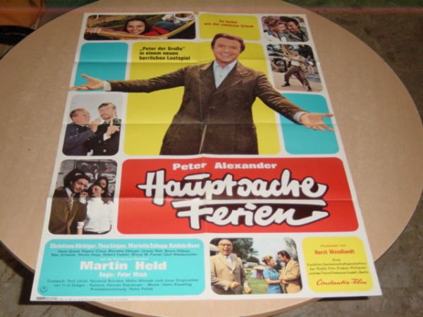 Hauptsache Ferien, Peter Alexander, Christiane Hörbiger,