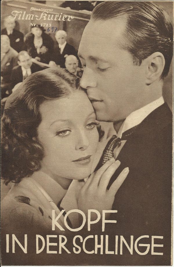 1713: Kopf in der Schlinge Loretta Young Franchot Tone