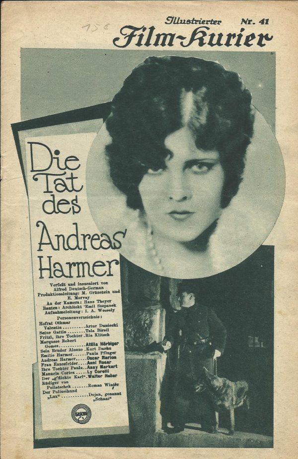 IFK: Nr: 41: Die Tat des Andreas Harmer Attila Hörbiger