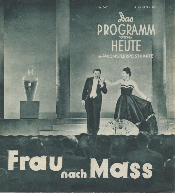 1609: Frau nach Mass, Leny Marenbach, Hans Söhnker,