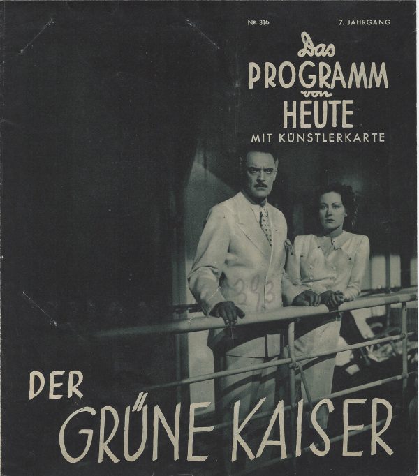 1379: Der grüne Kaiser, Carola Höhn, Gustav Diessl,