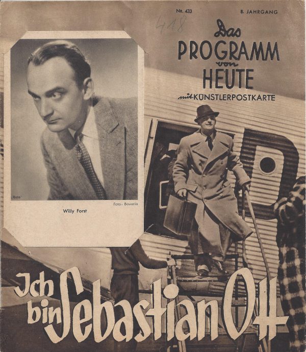 1496: Ich bin Sebastian Ott, Willy Forst, Trude Marlen,