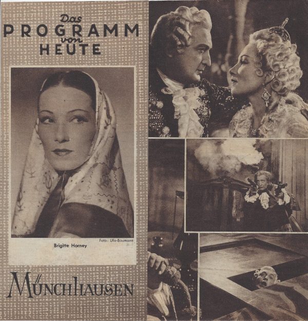 1875: Münchhausen, Brigitte Horney, Hans Albers, Ilse Werner,
