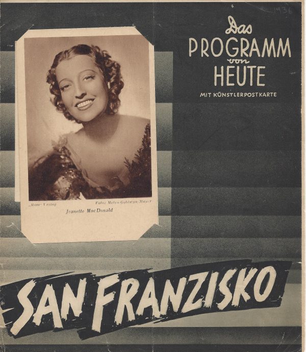 1031: San Franzisko, Jeanette Mac Donald, Clark Gable,