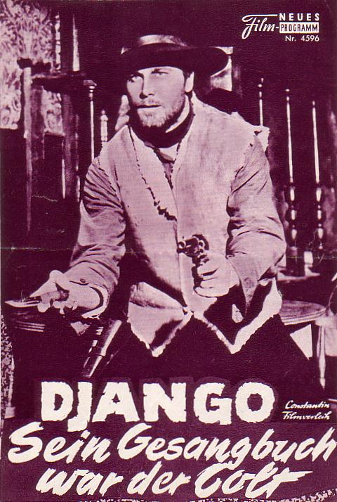 4596: Django Sein Gesangbuch war der Colt, Franco Nero,