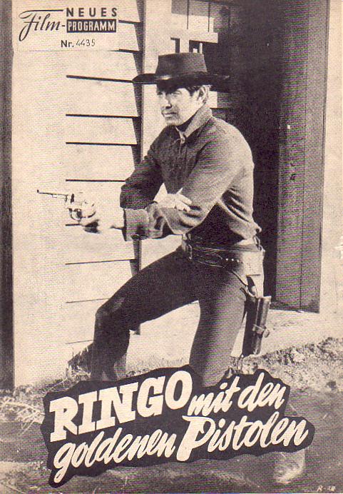 4435: Ringo mit den goldenen Pistolem ( Sergio Corbucci ) Mark Damon, Valeria Fabrizi, Franco DeRosa, Giulia Rubini, Andrea Aureli, Loris Loddi, Pippo Starnazza, Ettore Manni