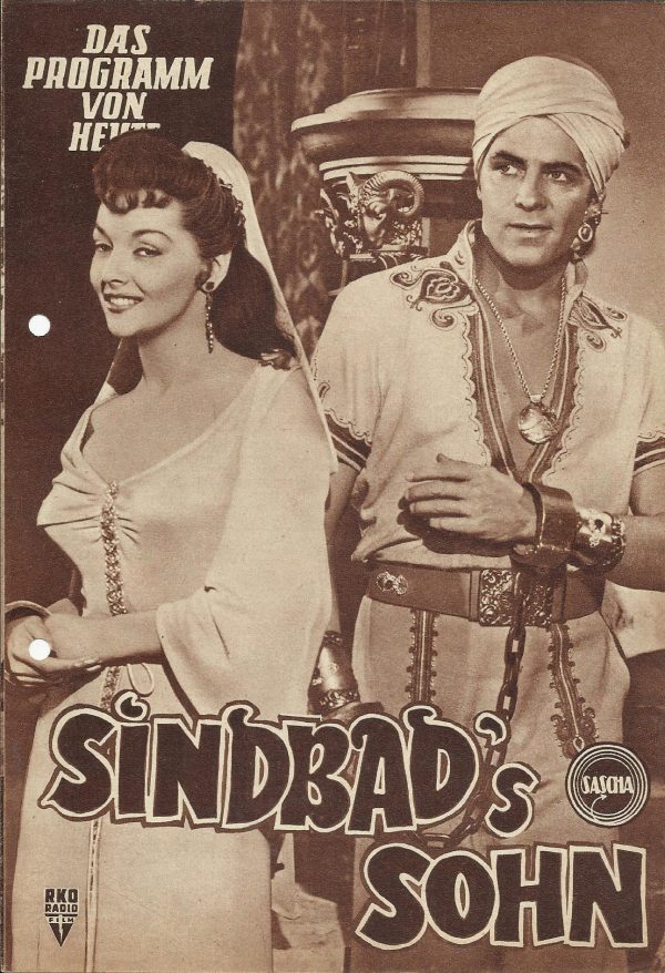 418: Sindbads Sohn ( Ted Tetzlaff ) Vincent Price, Leon Askin, Dale Robertson,